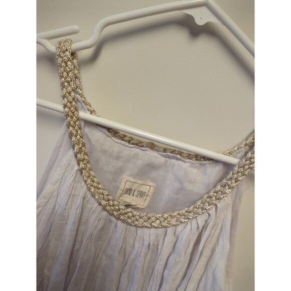 Sand & Spirit‎ Size Small White Flowy Dress Swim Cover - Picture 2 of 4